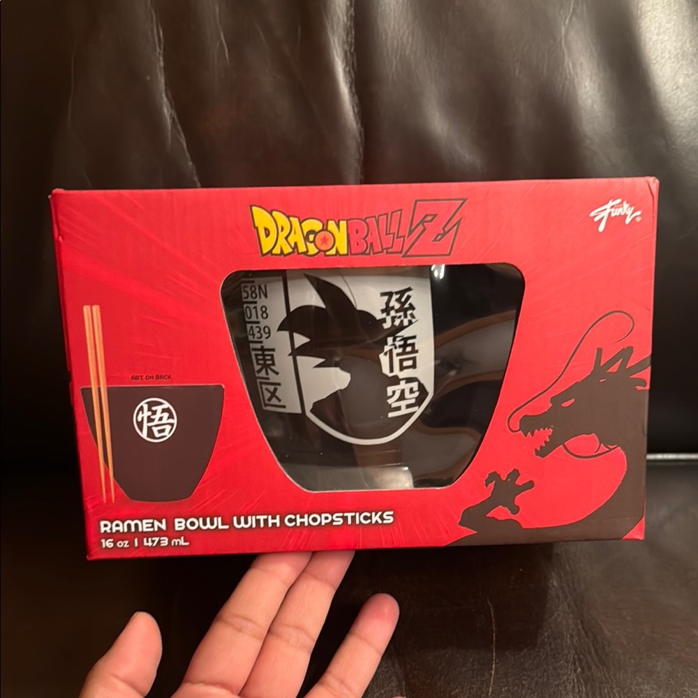 Dragon Ball Z Ramen Bowl with Chopsticks